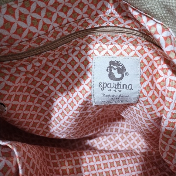 Spartina 449 Tote. Natural Linen - Picture 9 of 10